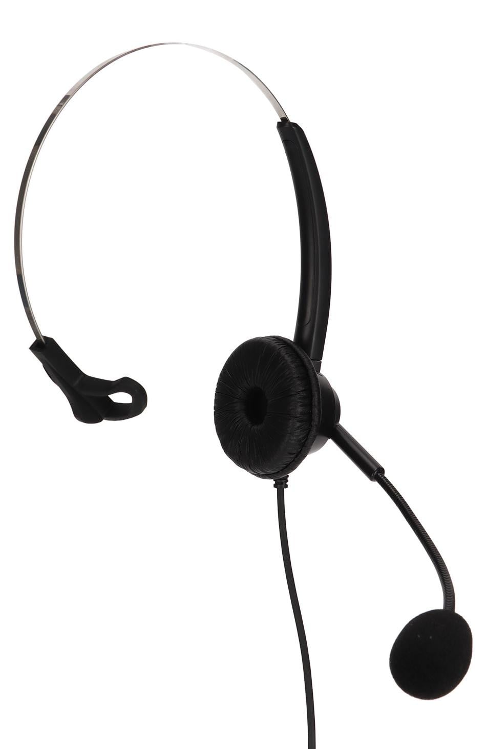 Gistuch RJ9-telefoonkoptelefoon voor klantenservice met instelbaar volume en 6-standen lineaire frequentie-instelling