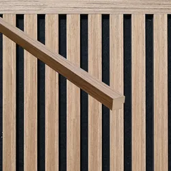 HOME DELUXE Abschlussleiste für Akustikpaneel ENDO Oiled Oak - 240 cm - Menge: 1