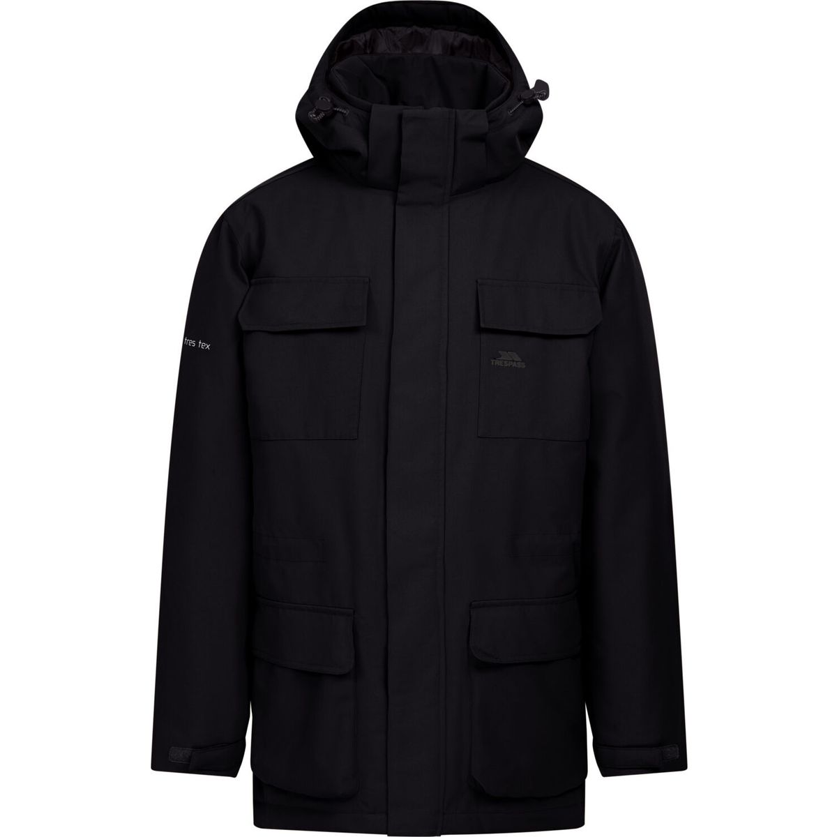 Trespass Skerry - Male Rain Jacket black (BLK) L MAJKRATR0131_BLK_L