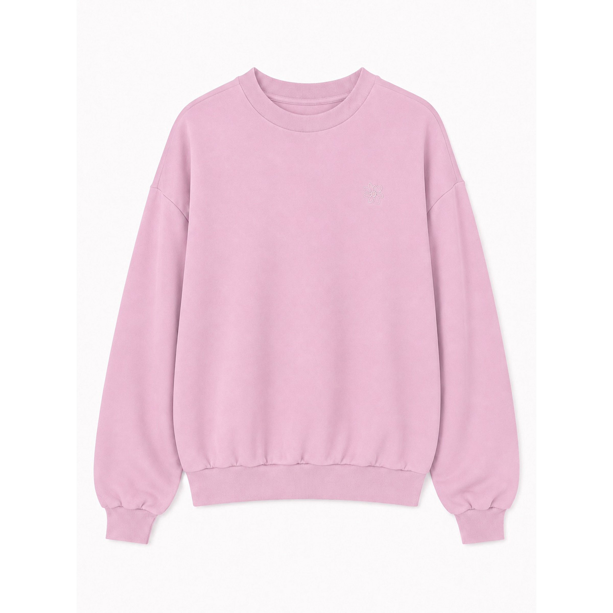 Mazine Back Print Damen Pullover rosa Größe L Lifestyle Hautfreundlich
