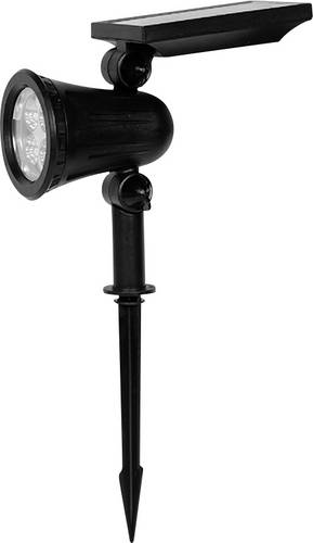 V-TAC 24154 VT-50154 Solar-Gartenstrahler LED 2W Schwarz