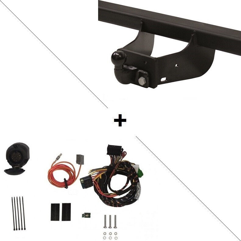 Attelage Iveco Iveco Daily fourgon Fourgon Fourgon roues jumelées 35C avec emp 4100 uniquement (07/2014-) standard + Faisceau spécifique 13 broches ECS Electronics