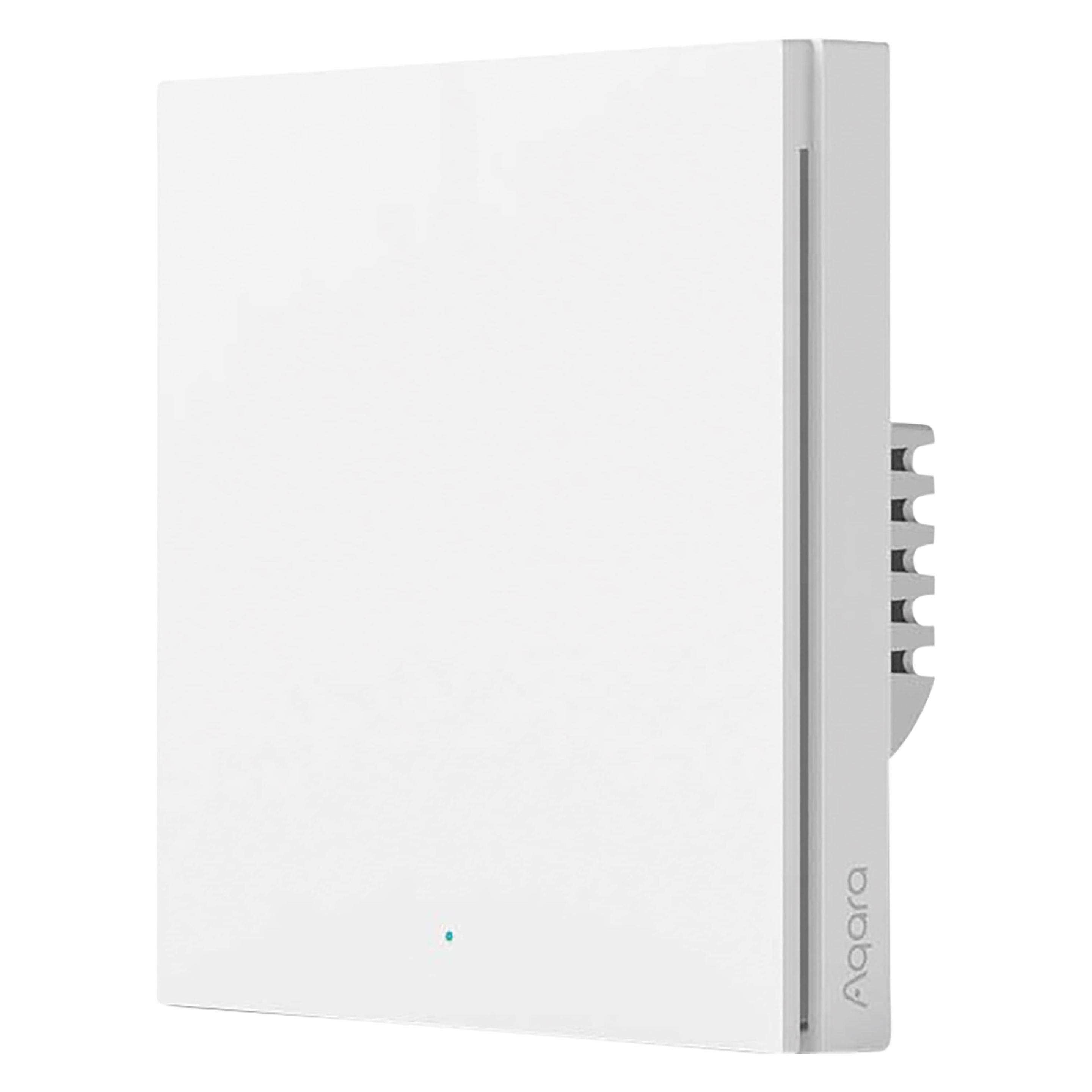 Aqara Smart Wall Switch H1 Weiss With Neutral, Single Rocker (Zigbee) (WS-EUK03)