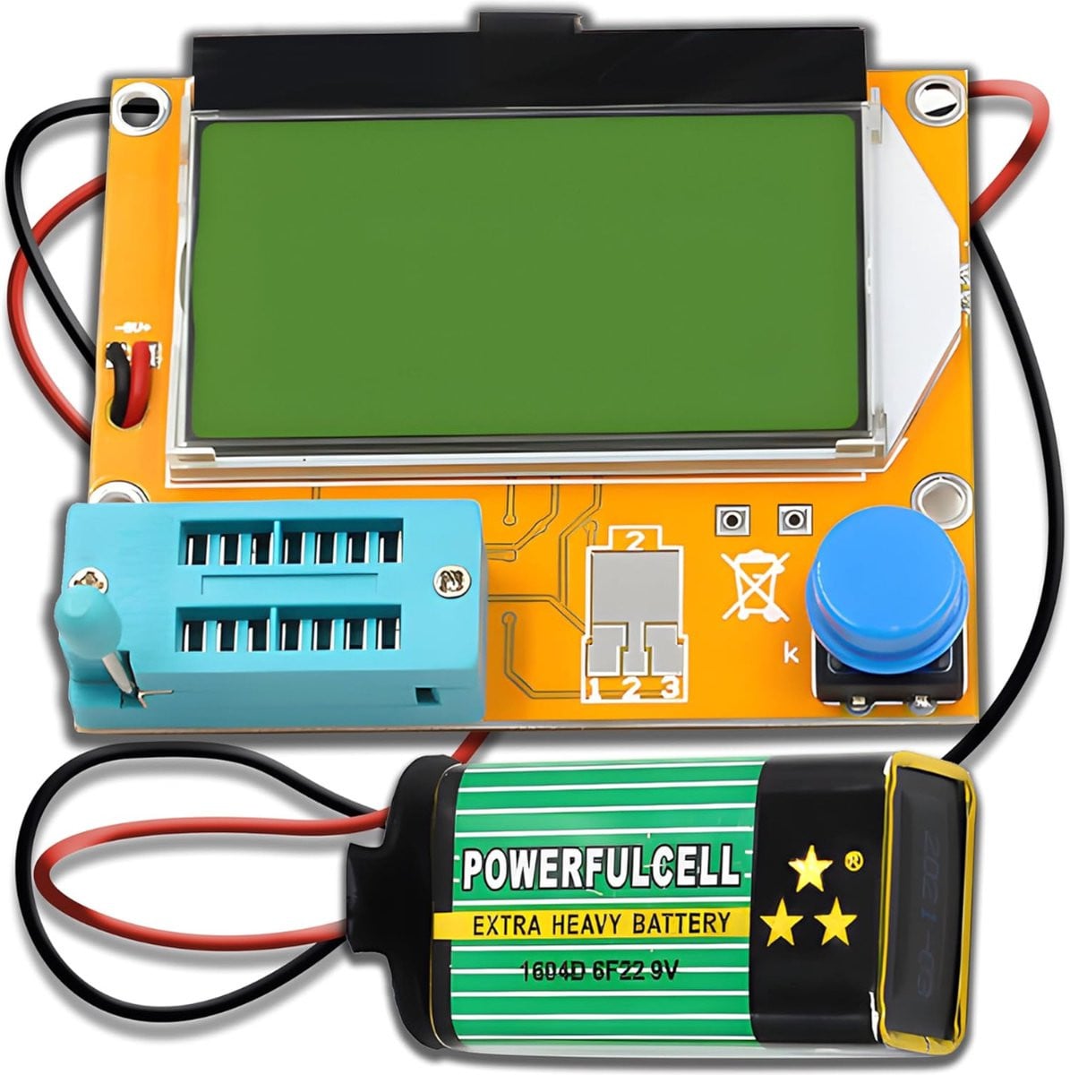 Multifunctionele TFT Transistor Tester met Grafisch Display en Multicolour Scherm