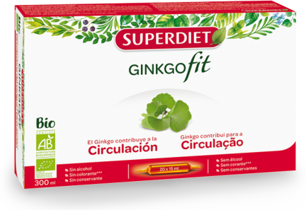 Superdiet Ginkgofit Biloba 20 ampoules