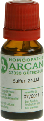ARCANA Dr. Sewerin GmbH & Co.KG SULFUR LM 24 Dilution 10 ml 03503204