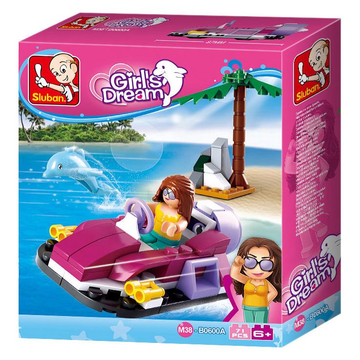 Sluban Girl's Dream Hovercraft (M38-B0600A)