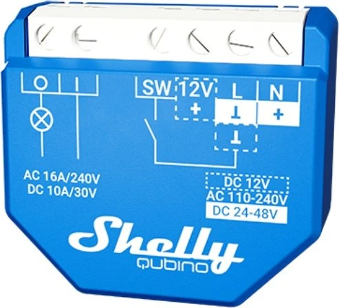 Shelly Wave 1 Relais max 16A 1 Kanal Unterputz Z-Wave
