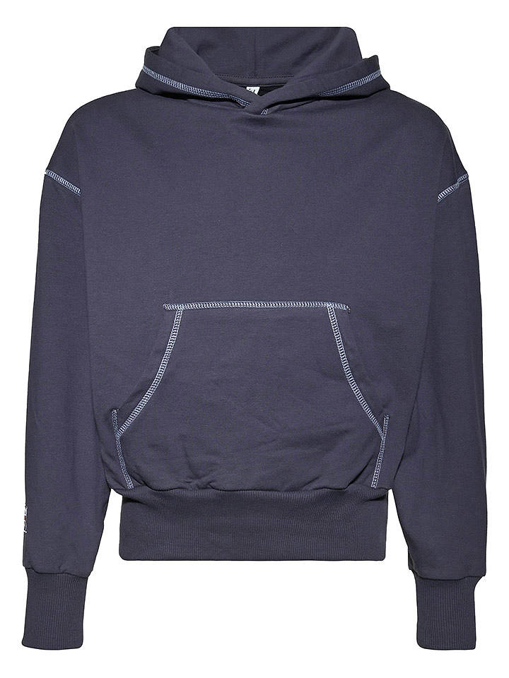 Blue Effect Hoodie in Dunkelblau - 164