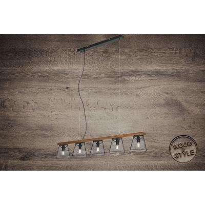 BRILONER LEUCHTEN LED Pendelleuchte "TAUNUS", braun, Leuchten, LED Pendelleuchte