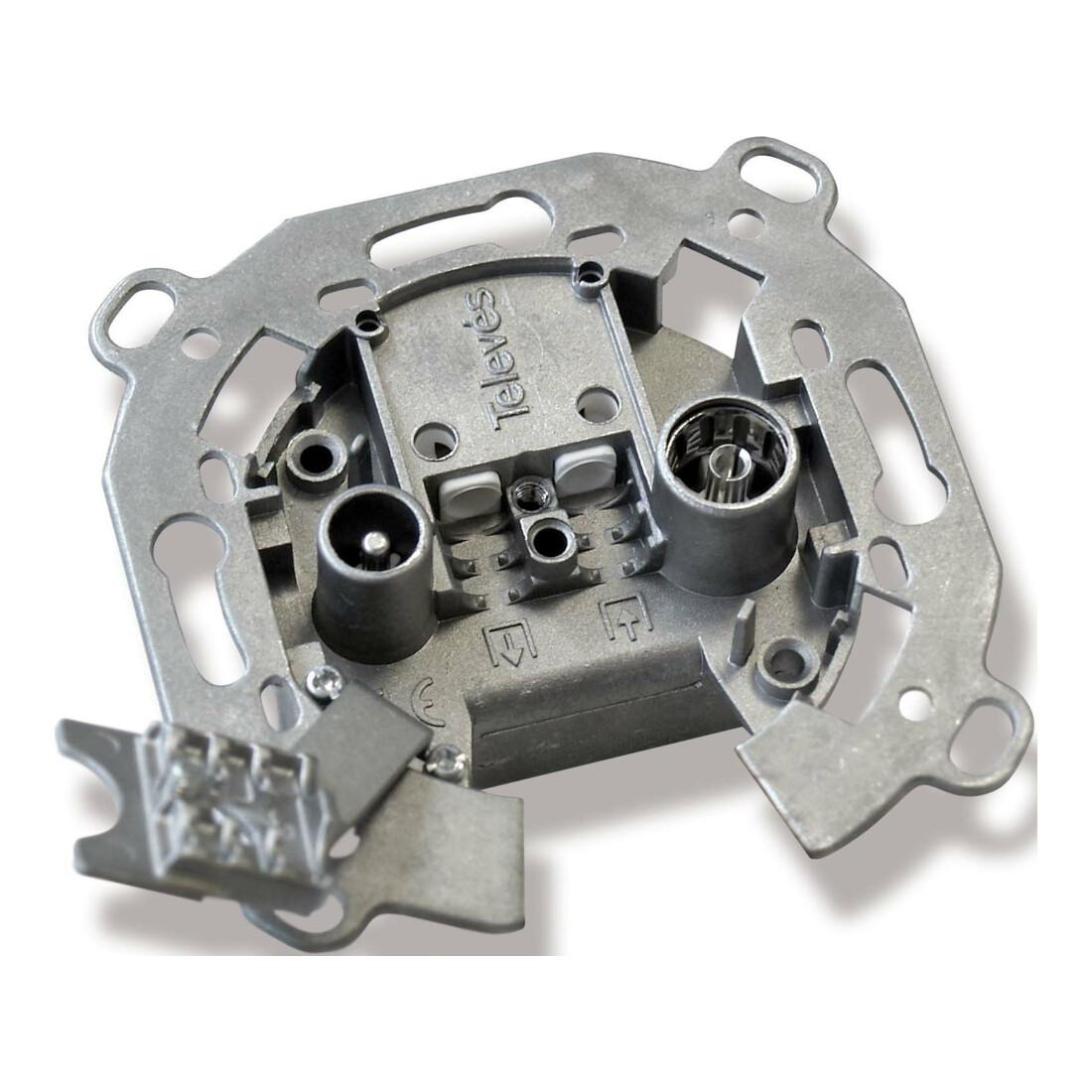 Televes Durchgangsdose 2f. 5-2400MHz UD 2415 ST (522703)