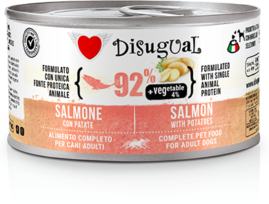 Disugual Vegetable Salmão e Batatas 12 uds x 150g