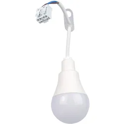 LED-Baustellenfassung mit integriertem Leuchtmittel 12W 4000K Dotlux