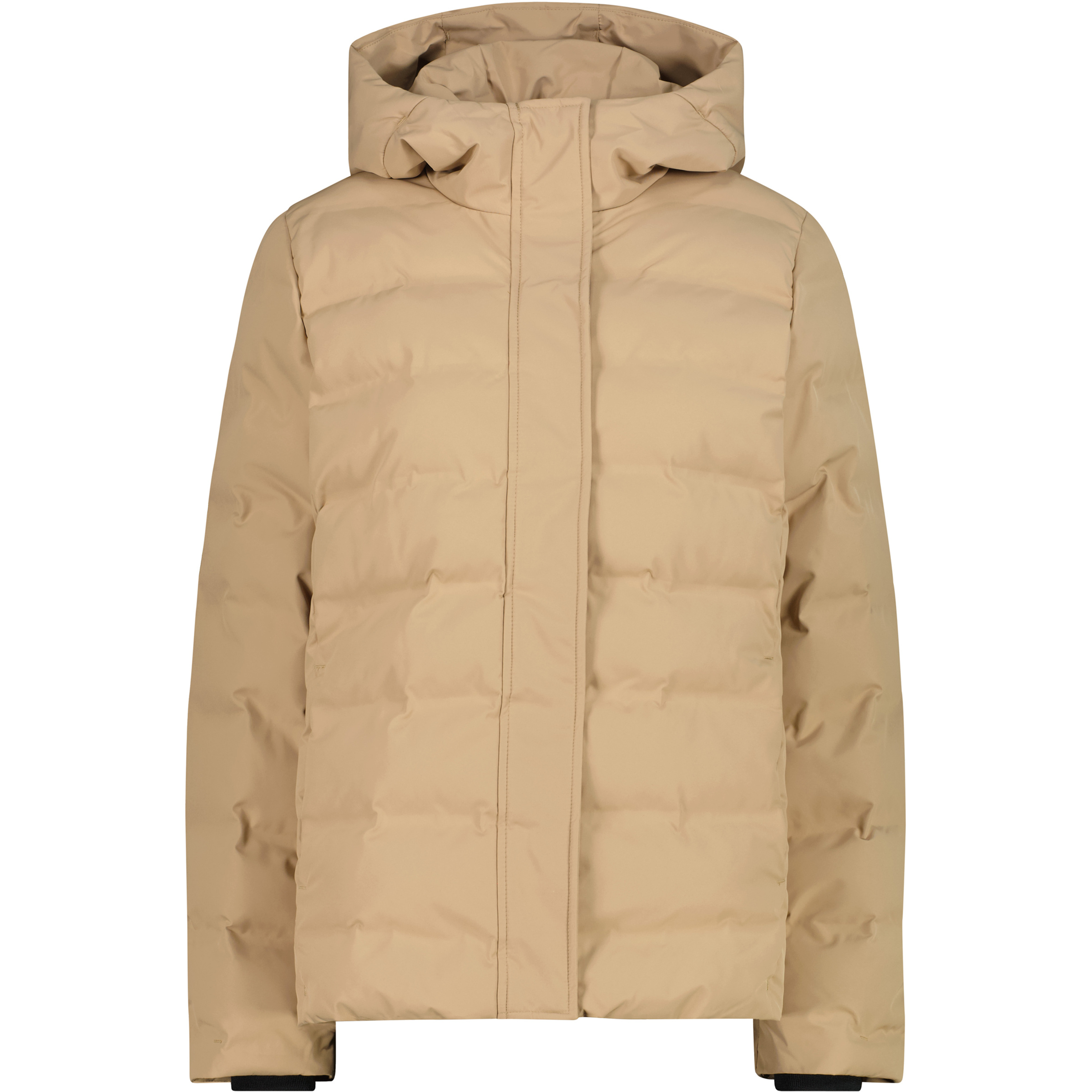 CMP Damen Isolationsjacke beige Größe M Trekking Winddicht Wasserabweisend