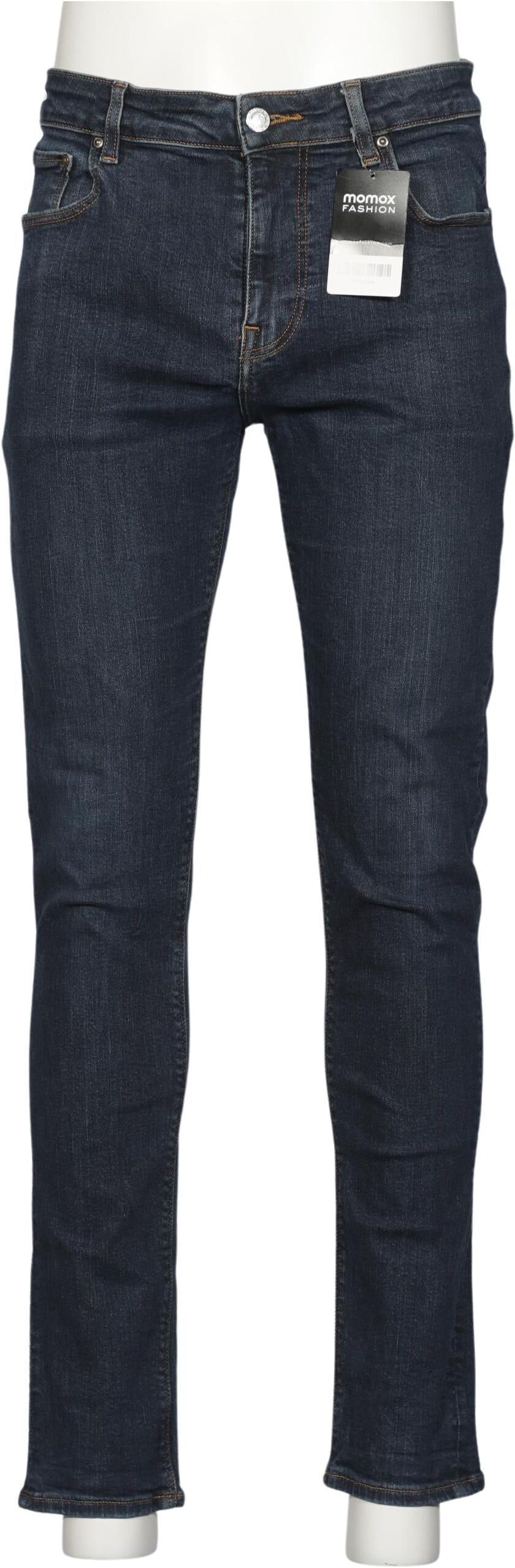 asos Herren Jeans, Marineblau, Gr. W31, Elasthan / Baumwolle - Second Hand