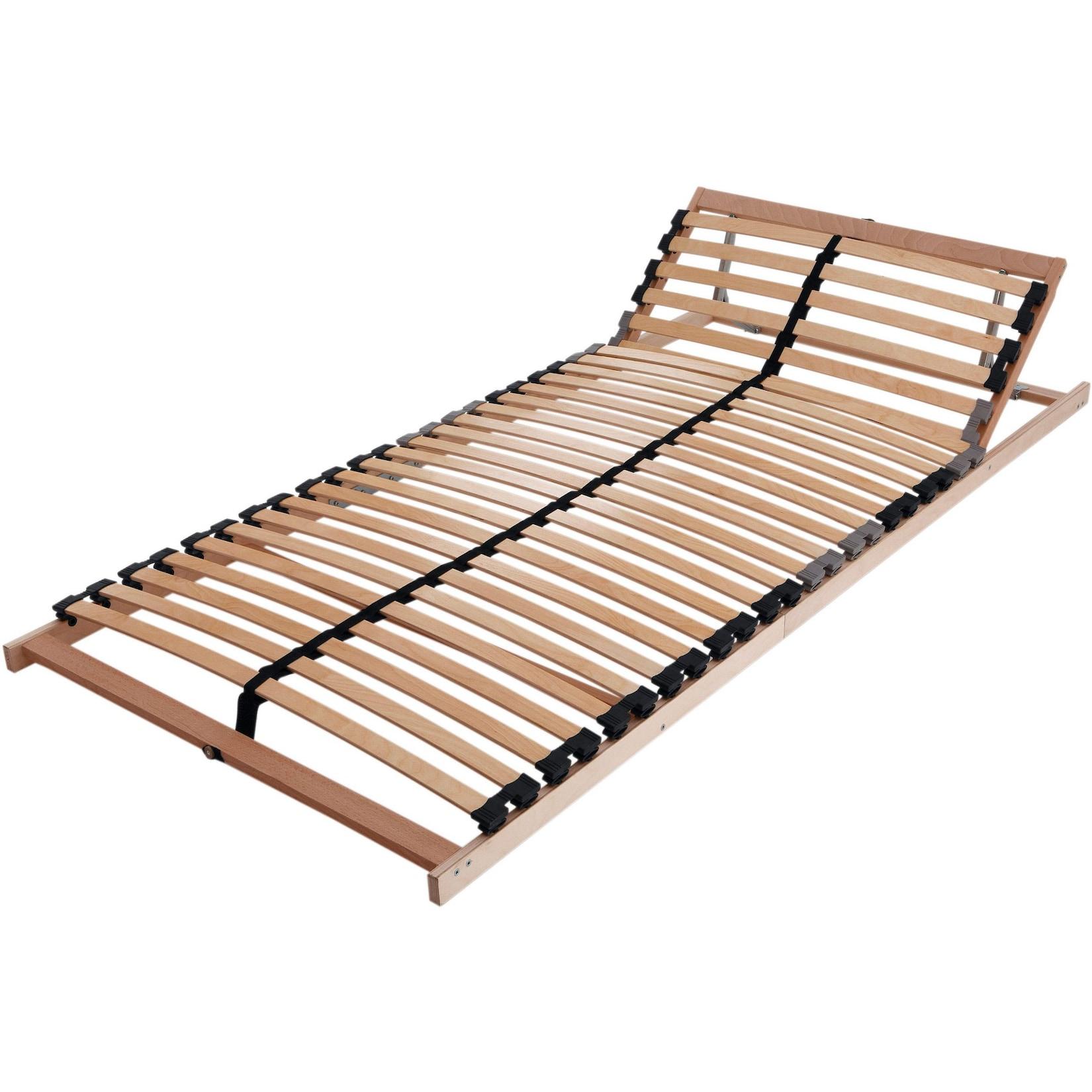 BeCo Easy Star Lattenrost verstellbar – Individuell anpassbares Kopfteil, ideal für alle Matratzenarten, stabil, langlebig, für hohen Schlafkomfort 80 x 200 cm