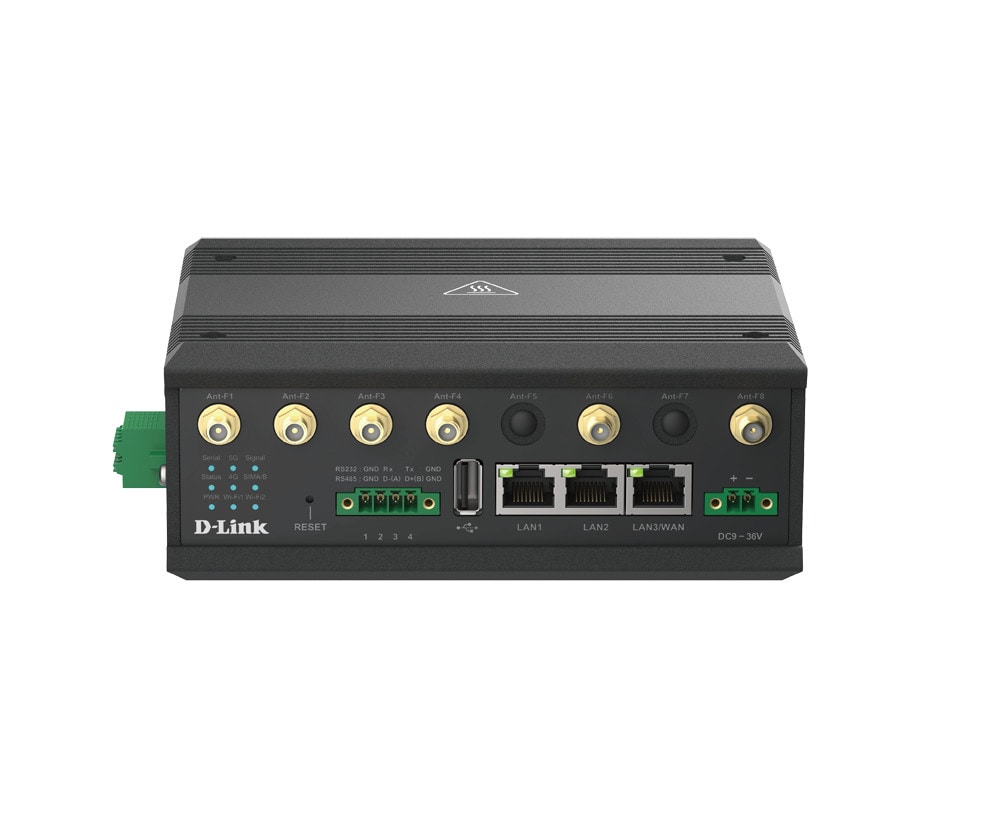 D-Link DOM-550-GSO 5G IIoT RTU Gateway 2x SIM