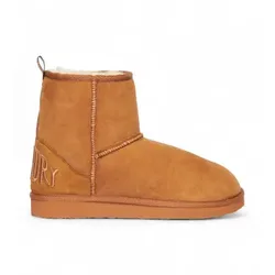 Superdry für Damen. WF210078A Braune Stiefel aus Wildleder und Sherpa (36/37), Wohnung, Keine, Lässig