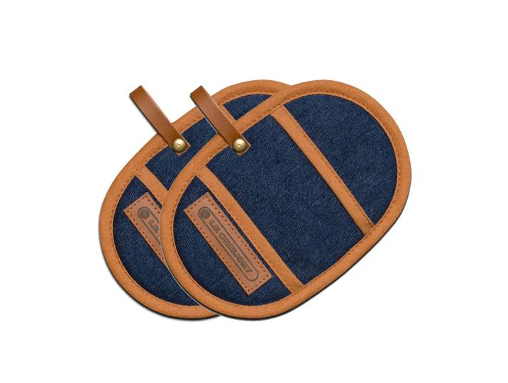 Le Creuset Le Creuset pannenlap 2-pack Denim