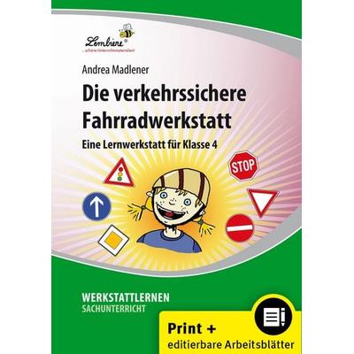 Die verkehrssichere Fahrradwerkstatt, Set von Andrea Madlener, Lernbiene, 978-3-86998-668-5