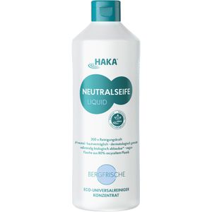 HAKA Allzweckreiniger Neutral Liquid Bergfrische, Konzentrat, mit blumigen Duft, Flasche 1 Liter