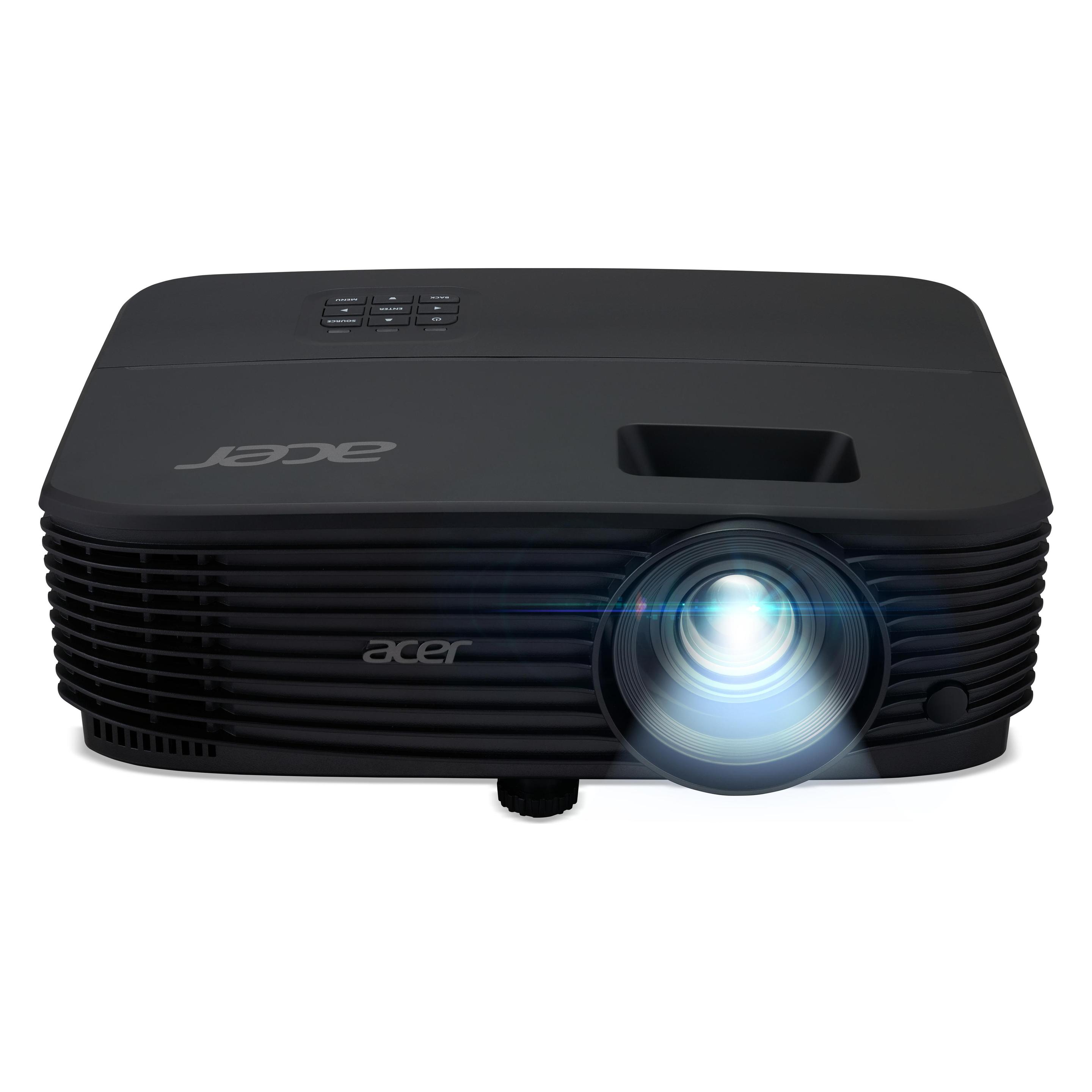 Acer X1329 DLP Beamer 4.800 ANSI Lumen, Schwarz (WXGA, 4800 lm) (MR.JX711.001)