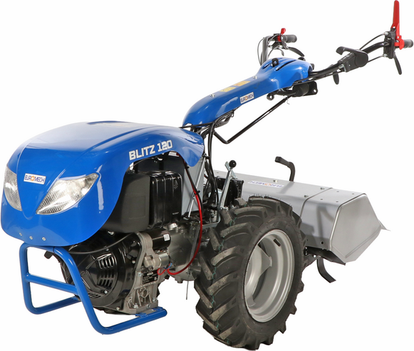 EuroMech BLITZ 120 - Motoculteur diesel - Kohler KD15-440 - 12 CV - Démarrage électrique