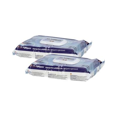 CLX Wipes Feuchte Reinigungstücher für Hunde und Katzen Doppelpack 2x40 St Tücher