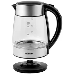 Zelmer ZCK8026 Wasserkocher, Wasserkocher, Schwarz, Silber