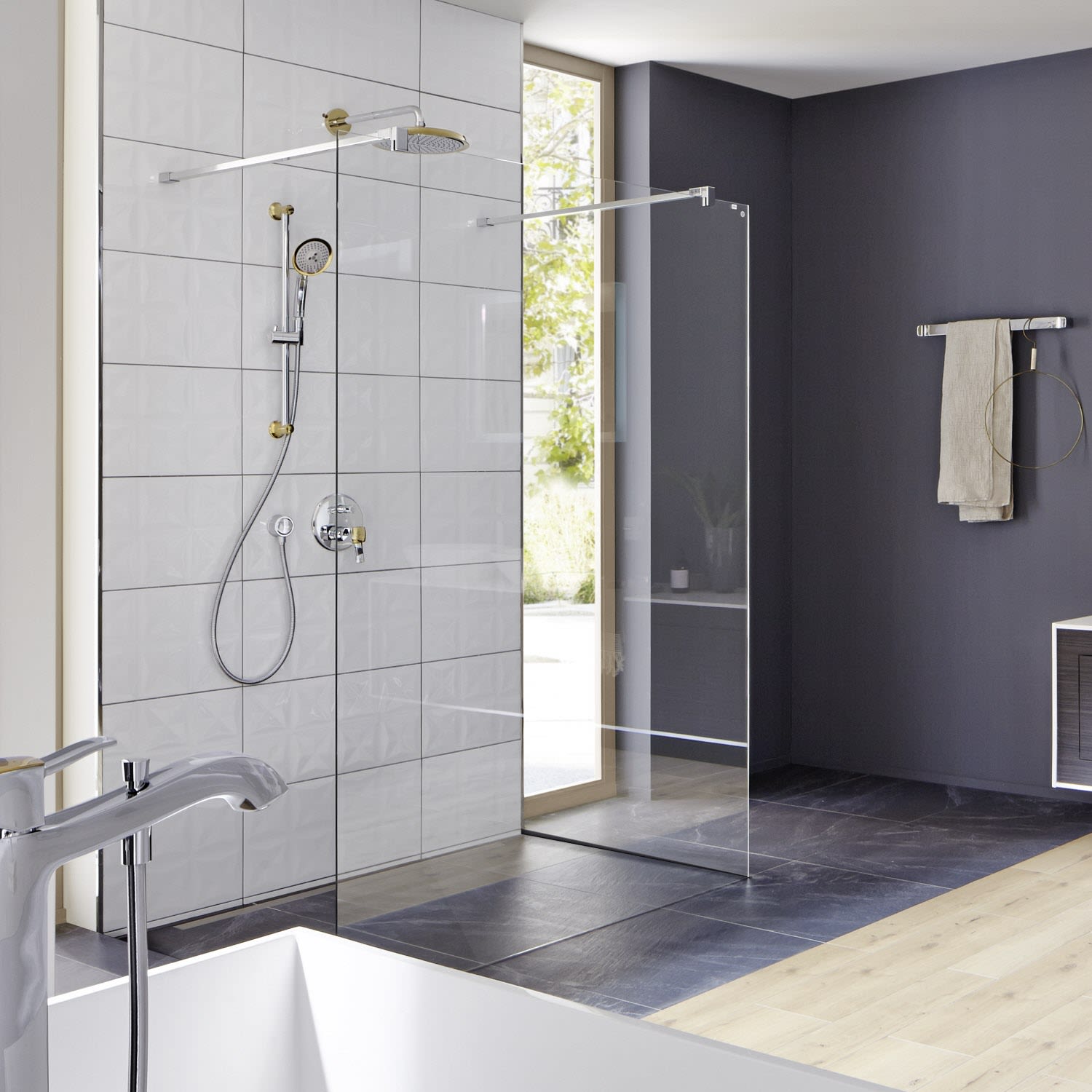 Kermi Walk-In XB Free FWA 150 cm