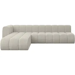 ECKSOFA modulares Sofa Darnel-L2 - 296x177x70 cm Creme
