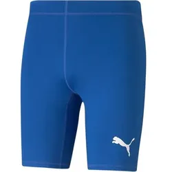 PUMA Herren Cross the Line Short Tight, Größe XL in Blau Blau