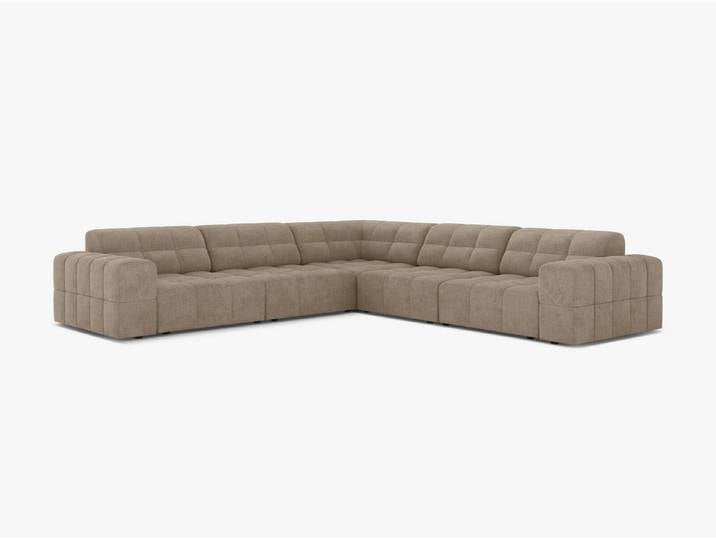 Micadoni Ecksofa Jennifer, Modulares Ecksofa 7-Sitzer