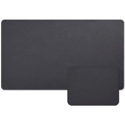Organizer ZELLER PRESENT "Schreibtischunterlage inklusive Mousepad", schwarz, B:70cm H:0,5cm T:40cm, PVC, Aufbewahrungsboxen, Kunstleder, leicht abwischbar