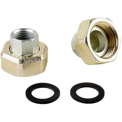 WILO Verschraubung für Trinkwasser-Zirkulationspumpen, Rp 3/4 x G 11/4, Messing (1 Satz)