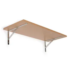 Fester Regalboden, 800 x 270 mm, Buche