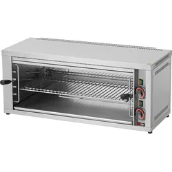 Wimar Gastro Salamander Grill Ofen 880x370x380mm Edelstahl höhenverstellbares Rost