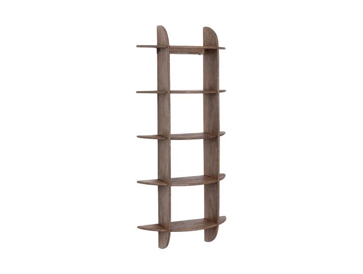 Design Wandregal „Westwood“ Mangoholz Braun Bizzotto