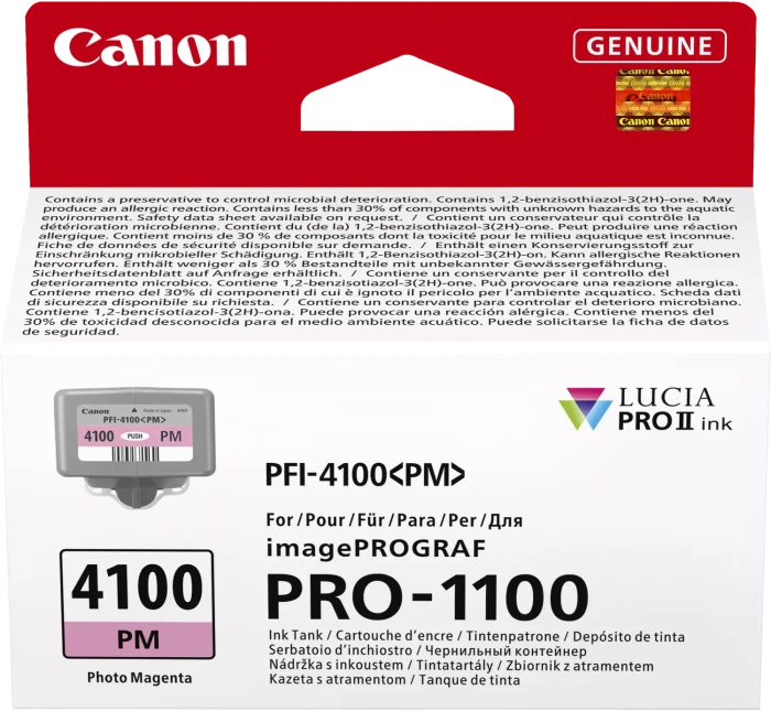 Canon PFI-4100PM Foto violett, 80ml