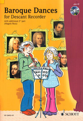 Schott Baroque Dances Recorder