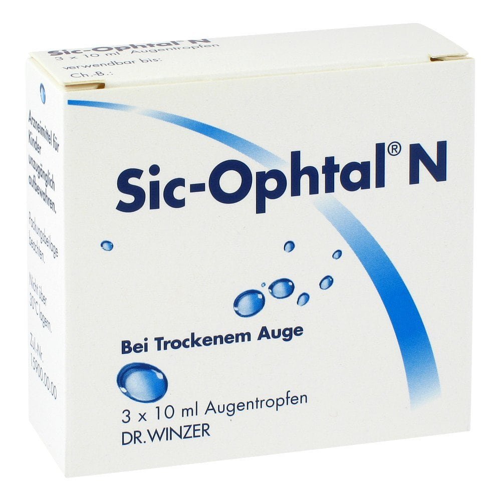 Dr. Robert Winzer Pharma GmbH Sic Ophtal N Augentropfen 00497176