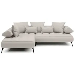 Ecksofa Seledo Stoff Cream