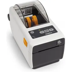 Zebra Direct Thermal Printer ZD411 (203 dpi), Etikettendrucker, Weiss, Schwarz