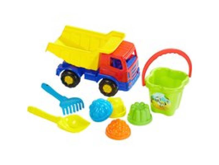 Sandspielzeug-Set mit Kipper 8-tlg.