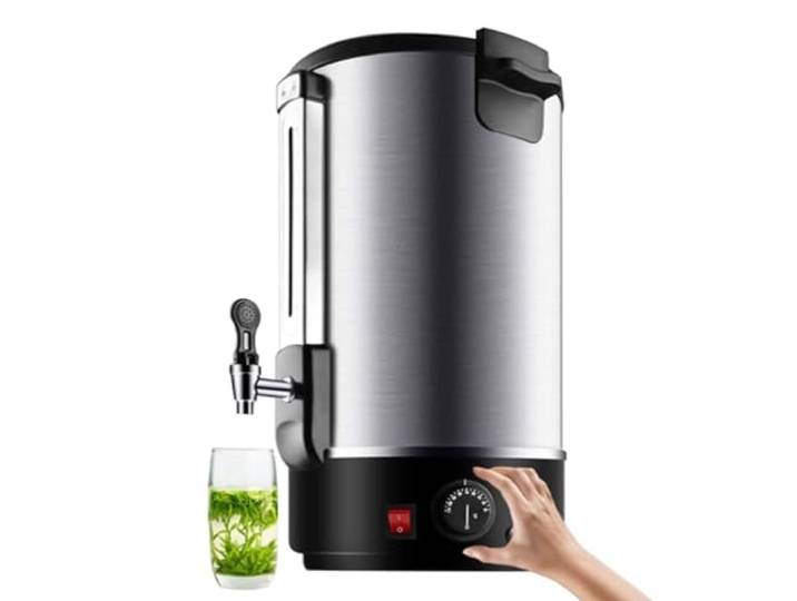 Kaffeemaschine, 20L Warmwasserurne aus Stahl