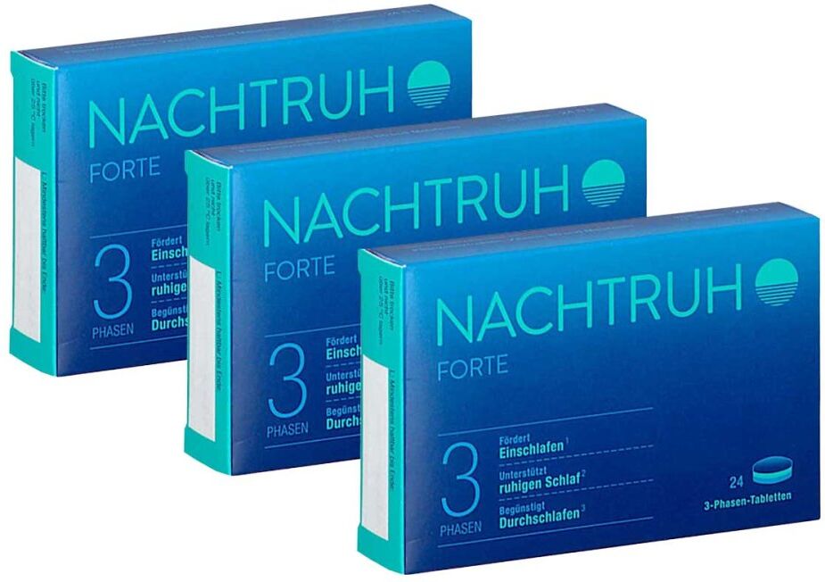 Nachtruh Forte 3 Phasen Tabletten 3x24stk