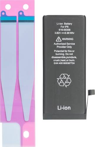 WECELL Handy-Akku iPhone 8 1821 mAh