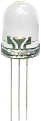 L-59EGW LED5MM WEISS 3PIN DIFFUS THT LEUCHTDIODE ROT/GRÜN