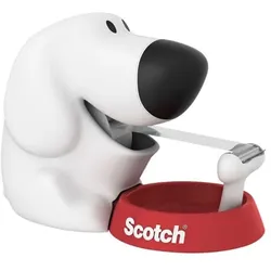 Scotch Tischabroller »Dog« im süßen Hunde-Design weiß, 7x10x13.8 cm