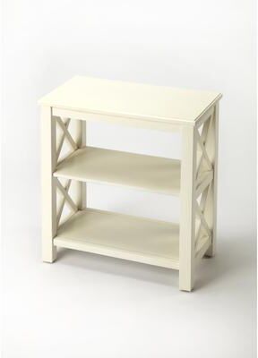 Butler Vance Cottage White Bookcase
